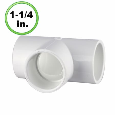 Circo Innovations 1.25 in. Utility Grade PVC Pipe Tee 124-U